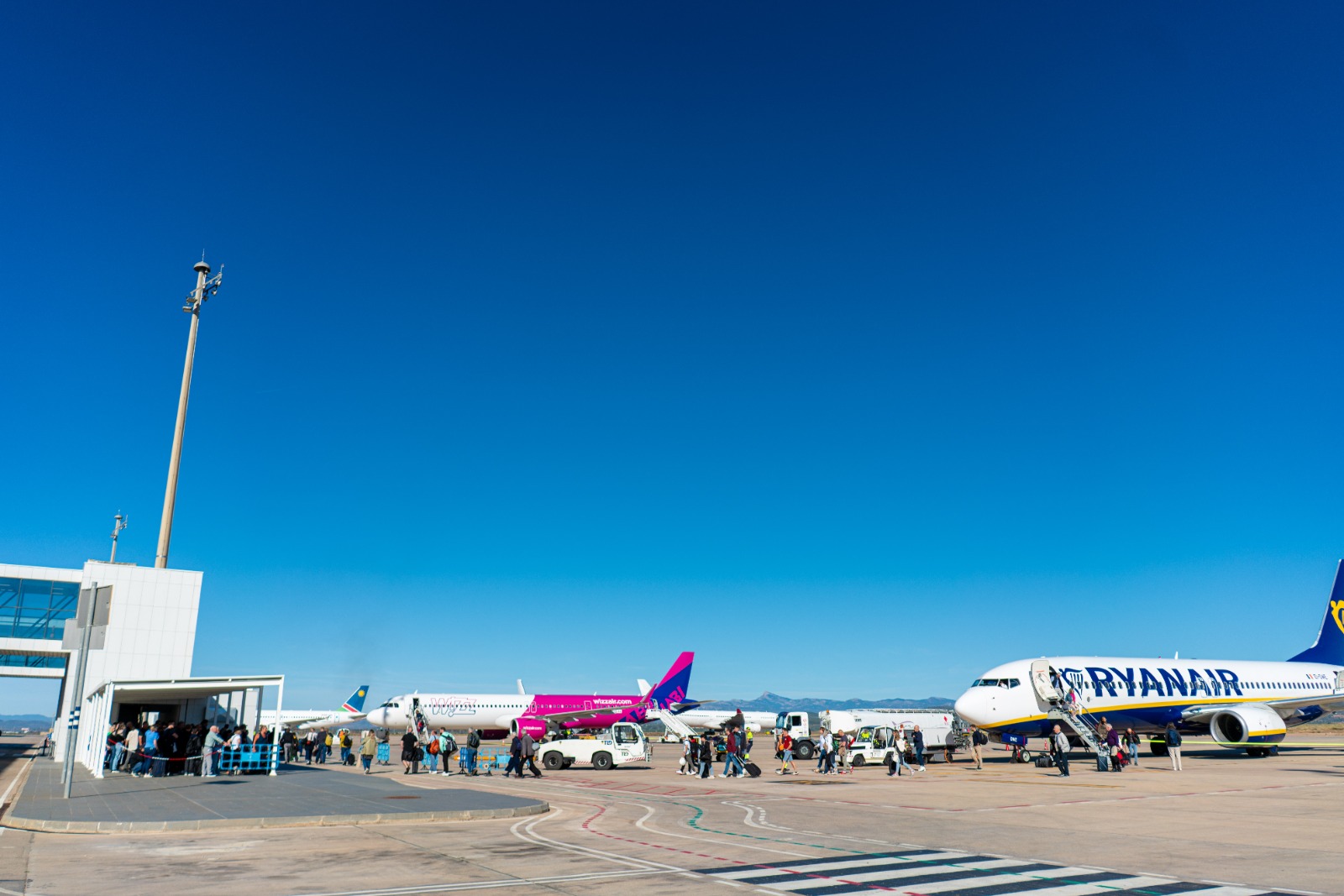 L'aeroport de Castelló tanca el primer semestre de l'any amb 122.051 passatgers i 6.575 operacions