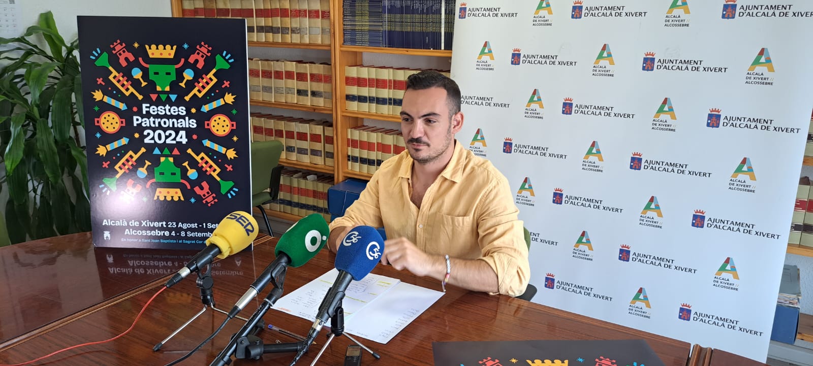 Alcalà-Alcossebre presenta la programació i el cartell de les Festes Patronals