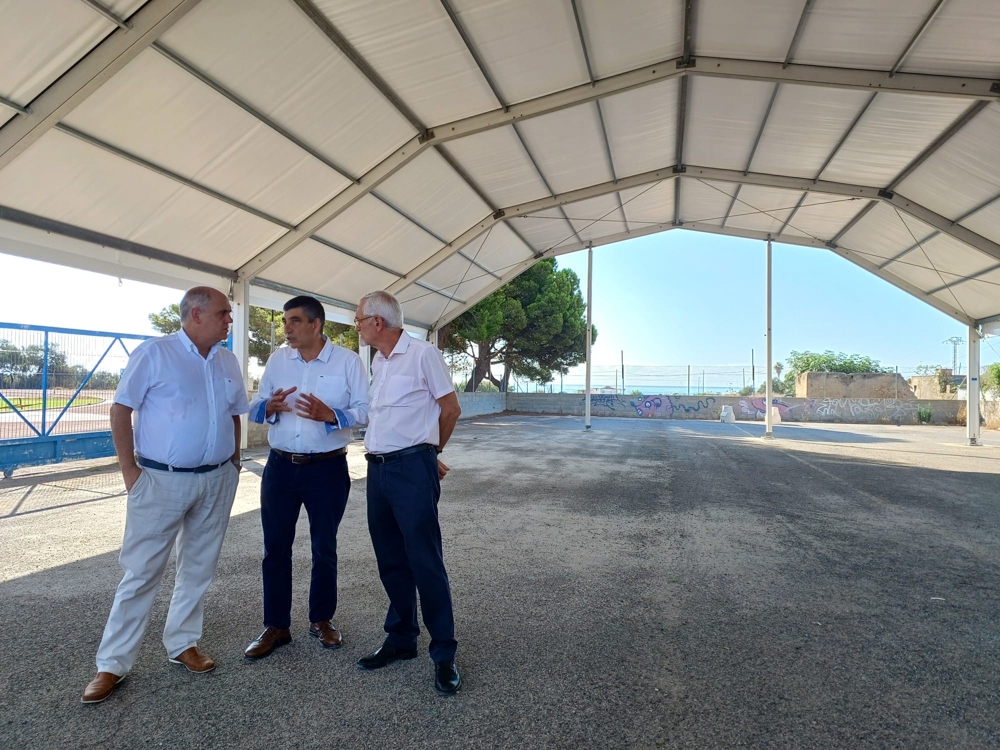L’antiga carpa de la Piscina Municipal de Benicarló donarà servei com a espai multiusos