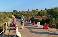 Càlig col·loca senyalització provisional de trànsit al camí Vell de Benicarló