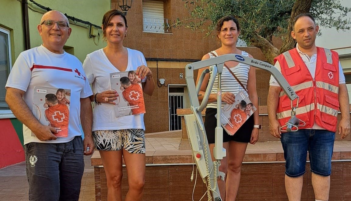 Creu Roja dona a conèixer el treball que fa en les poblacions de l’interior com Canet lo Roig