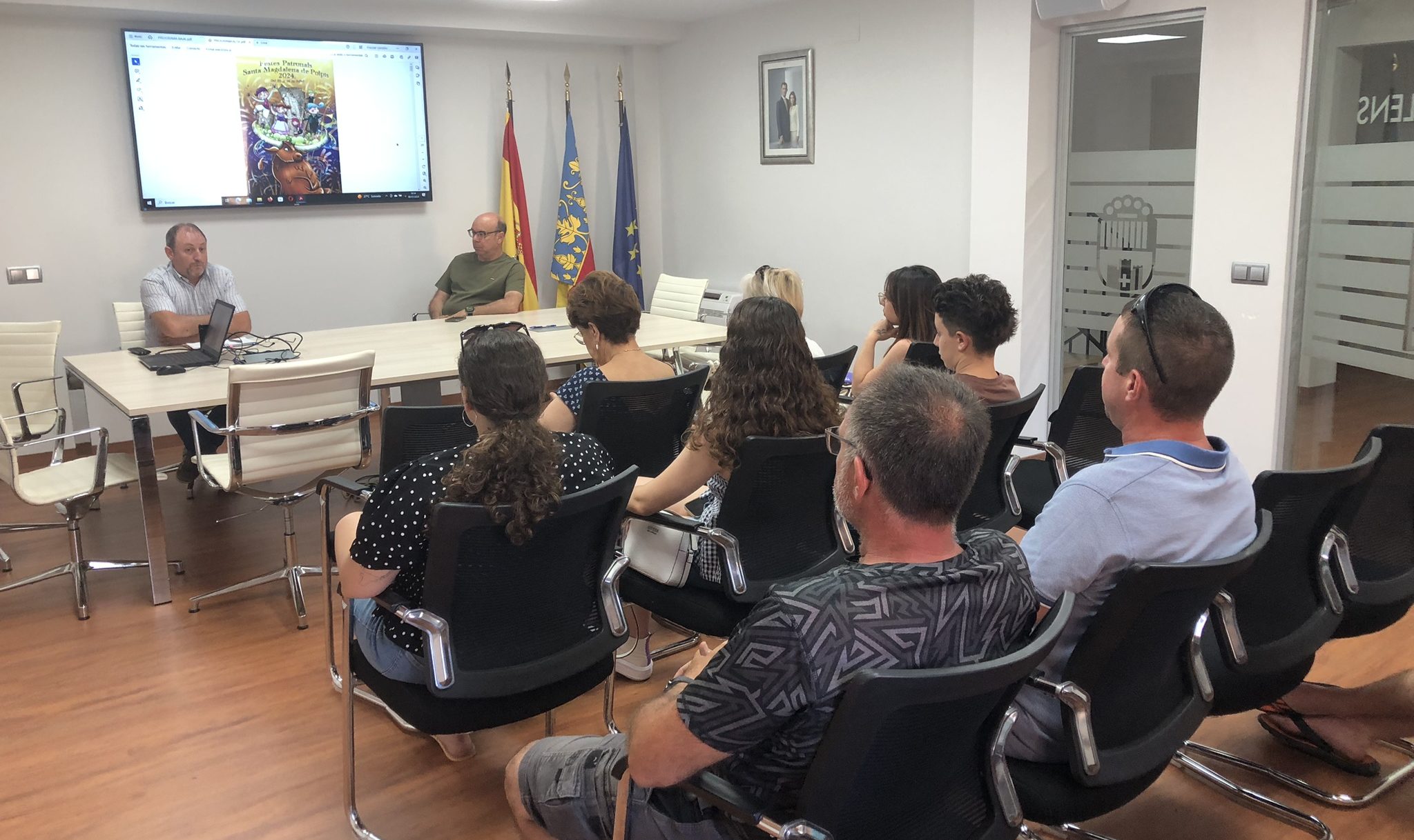 Santa Magdalena presenta el programa de les Festes Patronals al teixit associatiu