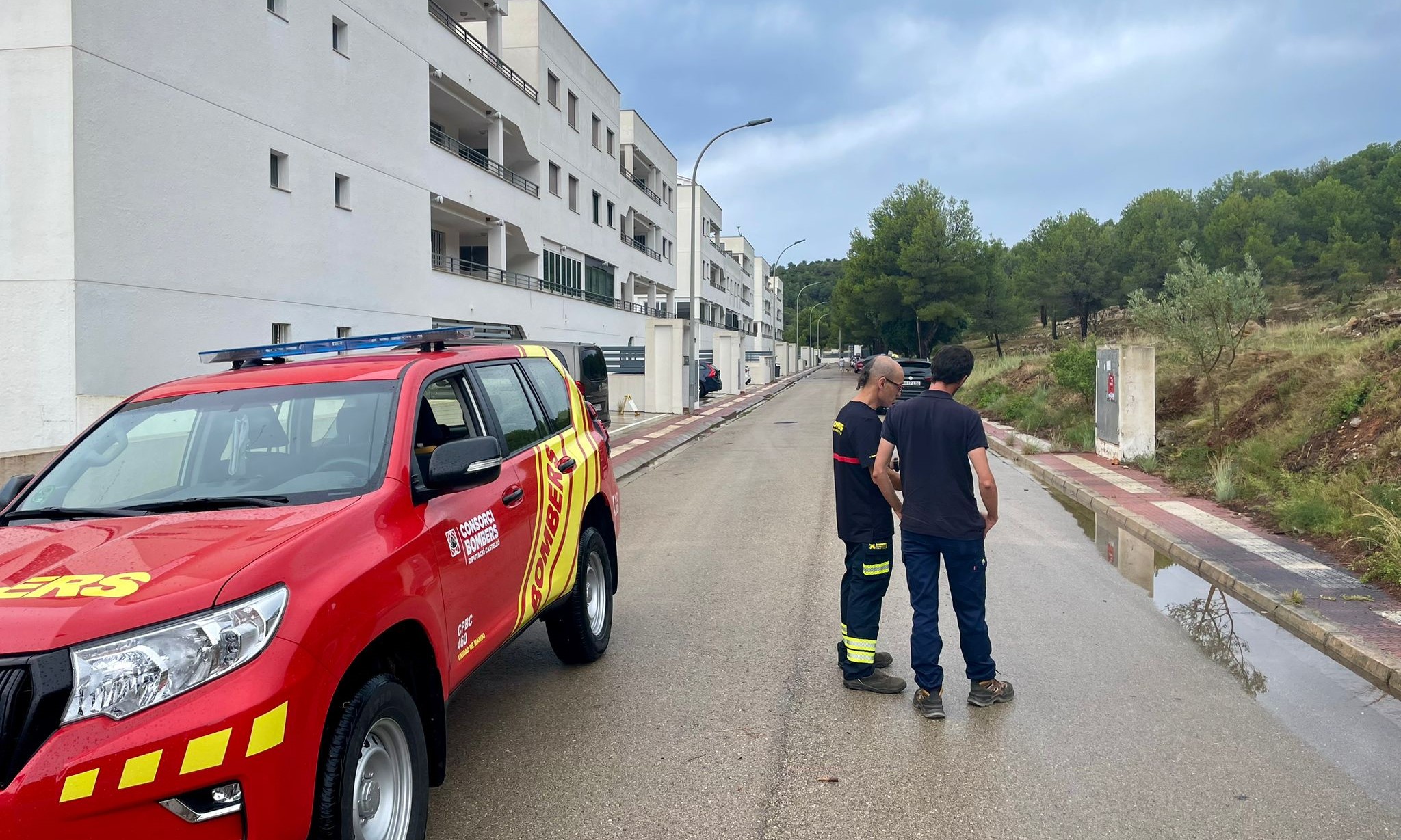 Peníscola planifica nous treballs per a la mitigació del risc d'incendis amb els bombers