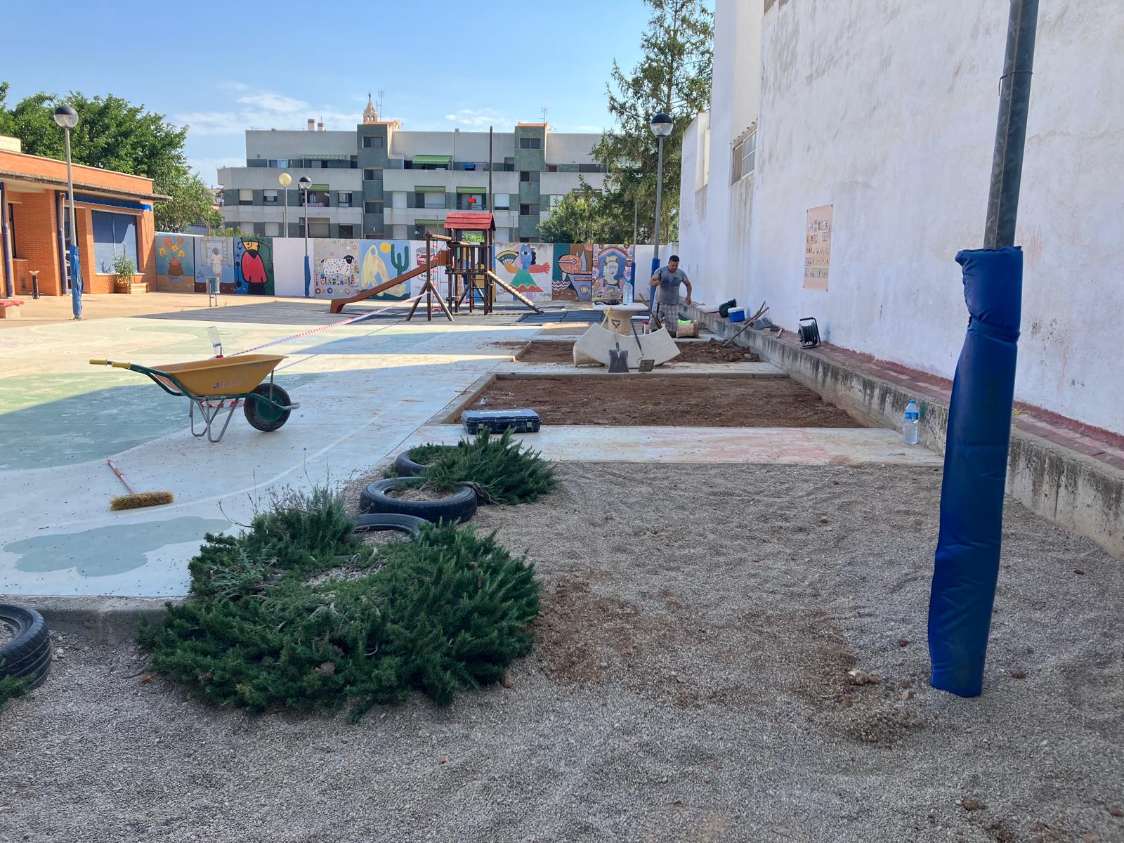 Posada a punt del CEIP Lo Campanar a càrrec de l'Ajuntament d'Alcalà-Alcossebre