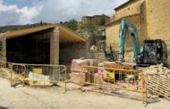 Avancen les obres de millora del llavador de Portell