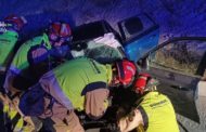 Els Bombers de Castelló actuen en un accident de tràfic amb víctimes mortals a Morella