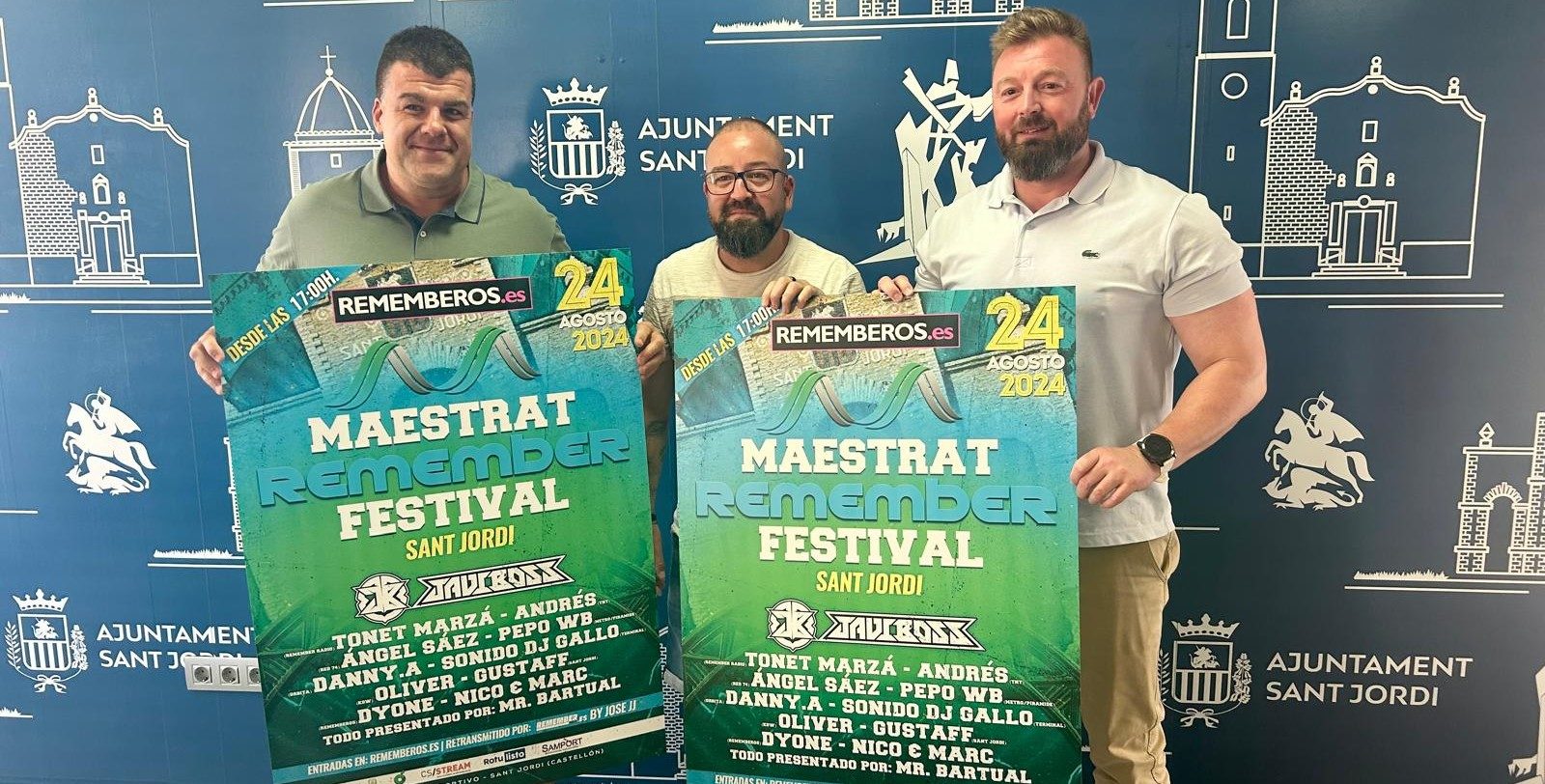 Sant Jordi es convertix este dissabte en la «capital de la música» amb el Maestrat Remember Festival