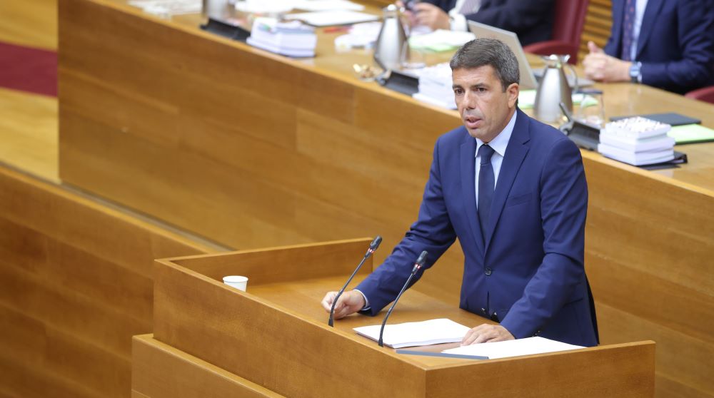 Mazón anuncia que blindarà per llei l'educació gratuïta de 0 a 3 anys i avança noves rebaixes fiscals