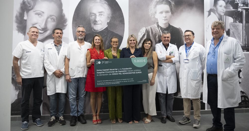 Marta Barrachina destaca el gest d'Inma Castell al donar la recaptació del seu llibre a la investigació