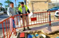 Recta final de les obres de renovació de la xarxa d’aigua al barri de Sant Bartomeu de Benicarló