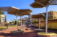 L’Ajuntament de Vinaròs instal·la pèrgoles a la plaça d’Espanya