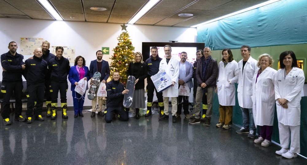 La Diputació acosta la il·lusió de Nadal als xiquets hospitalitzats en els centres de la província