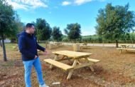 Benicarló estrena una nova zona recreativa al costat de l’aljub de la Fossa del Pastor