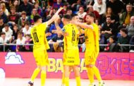 El Servigroup Peníscola FS es posa líder de Primera després de golejar al Barça en el Palau (3-7)