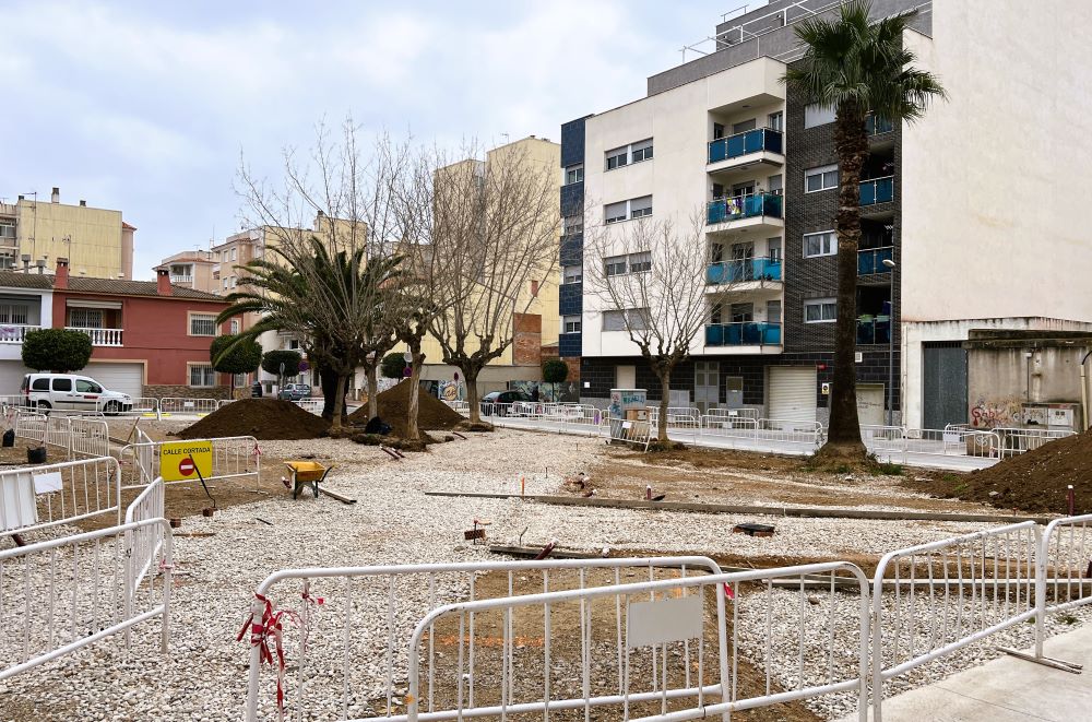 Comencen les obres de remodelació de la plaça de Sant Andreu de Vinaròs