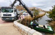 Peníscola fa tasques de neteja i desbrossament a l’ullal