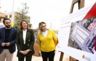 Marta Barrachina posa en valor la remodelació de la zona d'aparcament de l'estació de Castelló