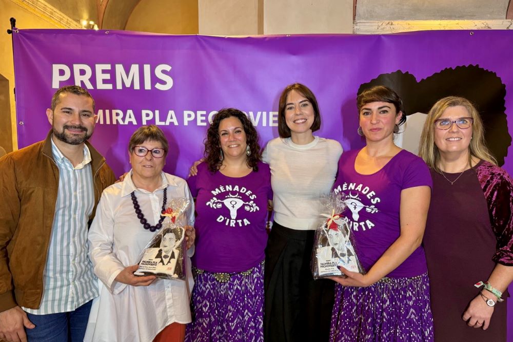 El PSPV reconeix la lluita feminista de Malú Blasco i les Mènades d’Irta en els Premis Palmira Pla 
