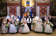 La Diputació reafirma el compromís amb les Falles en la recepció de les màximes representants