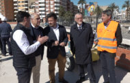 VISITA A LES OBRES DEL PASSEIG SOBRE LA PLATJA DEL MORRONGO DE BENICARLÓ 12-03-2025