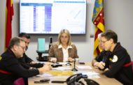 La Diputació manté actius tots els parcs de bombers i la vigilància en llits i escales de llits pel temporal