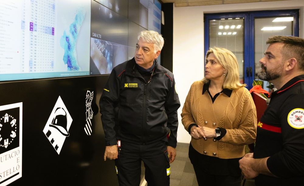 La Diputació manté la coordinació amb tots els serveis d'emergència davant el temporal de pluges