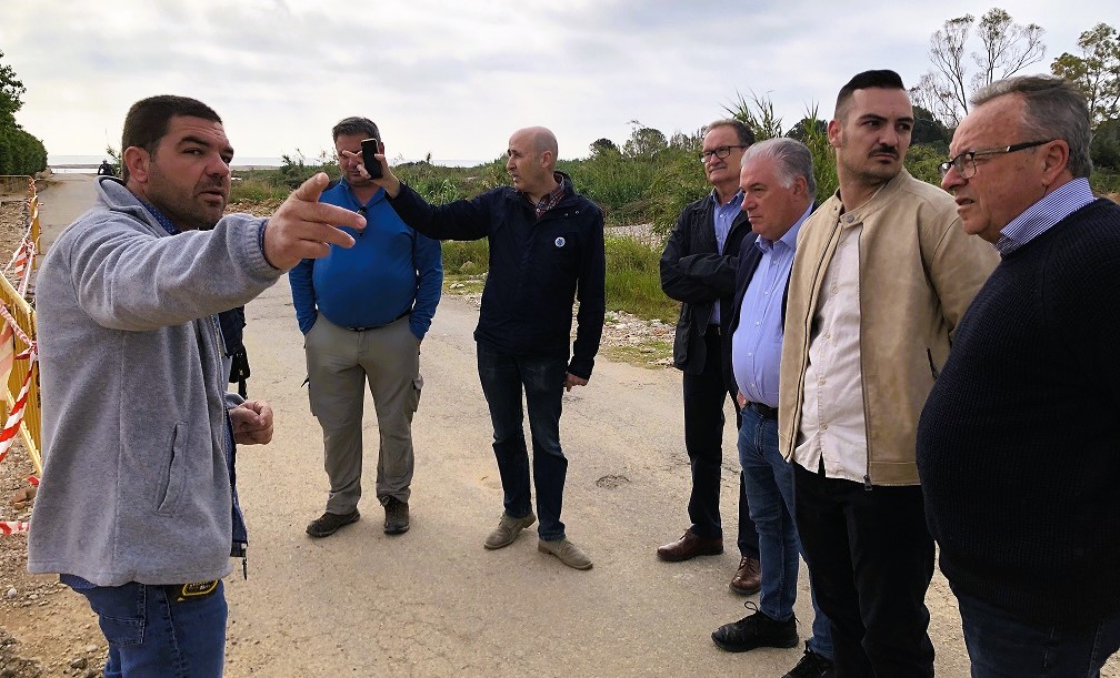 L'alcalde espera que la CHX complisca amb la necesitat de rebaixar el risc d'inundació en Capicorb
