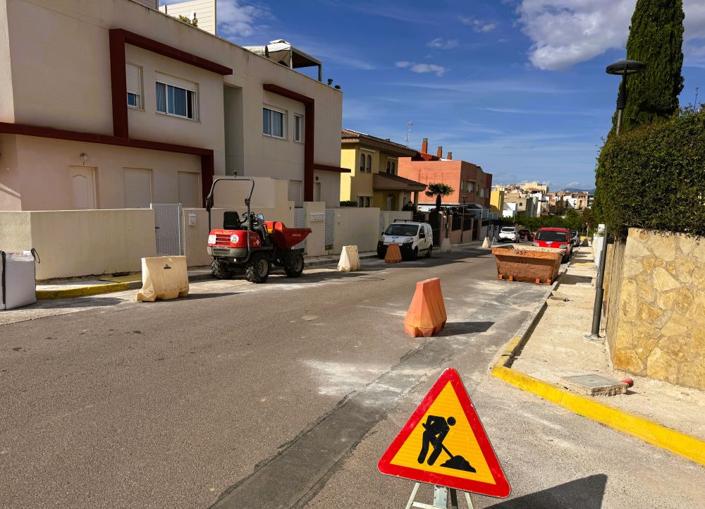 Comencen a Càlig les obres de millora del carrer d’Alacant