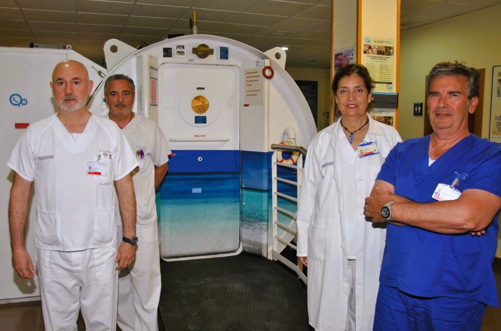 Sanitat designa a la Unitat de Teràpia Hiperbàrica de l'Hospital General com a referència autonòmica