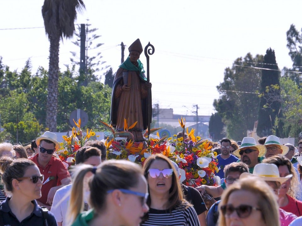 Tot preparat per a la celebració de la romeria de Sant Gregori de Benicarló