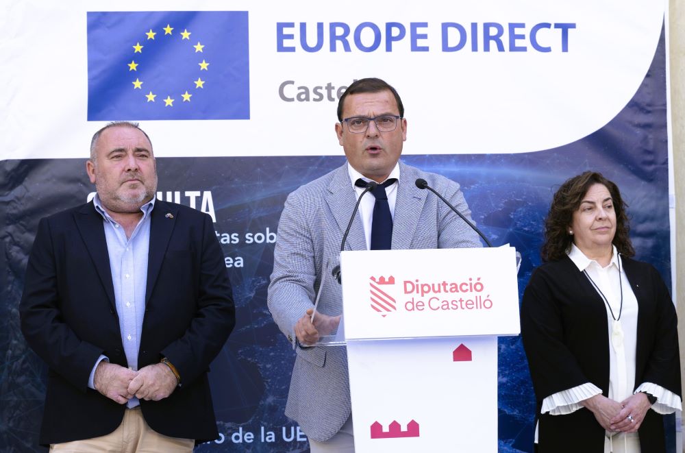 La Diputació se suma a la celebració del Dia d'Europa