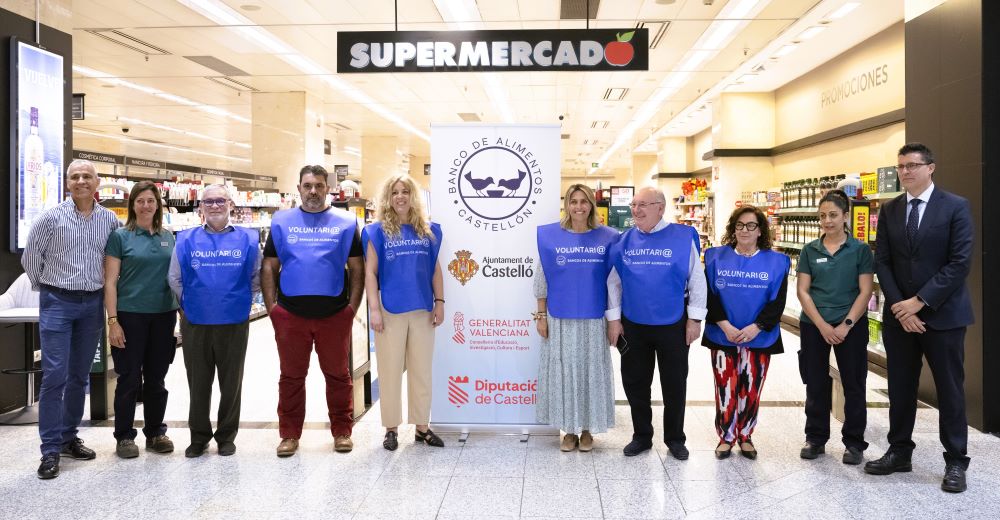 La Diputació de Castelló se suma a la «Recogida Primavera» del Banc d'Aliments