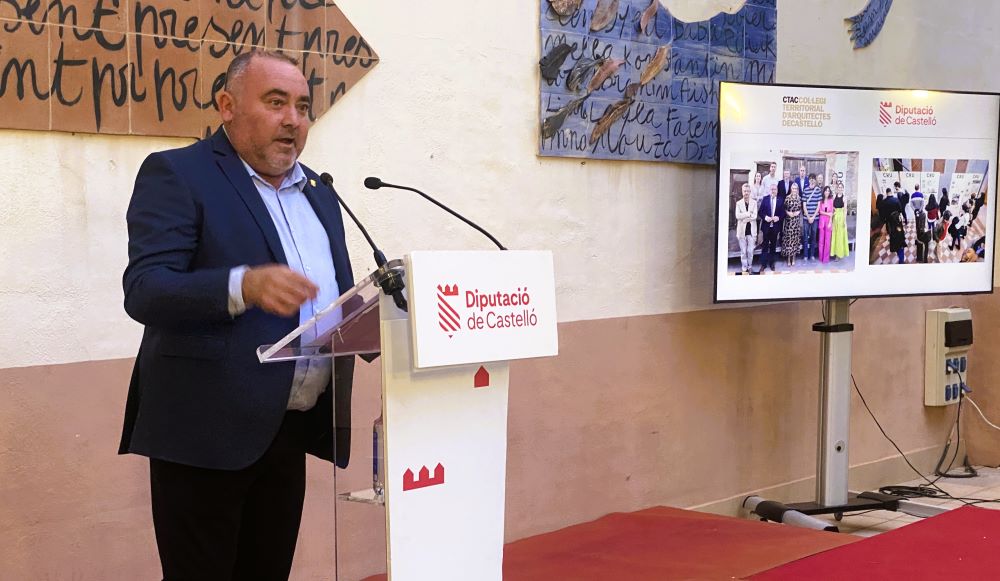 El Col·legi d'Arquitectes reconeix a Promoció Ceràmica de la Diputació el suport a través del CRU