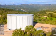 Palanques avança en la gestió eficient de l’aigua amb un nou dipòsit de 300 metres cúbics