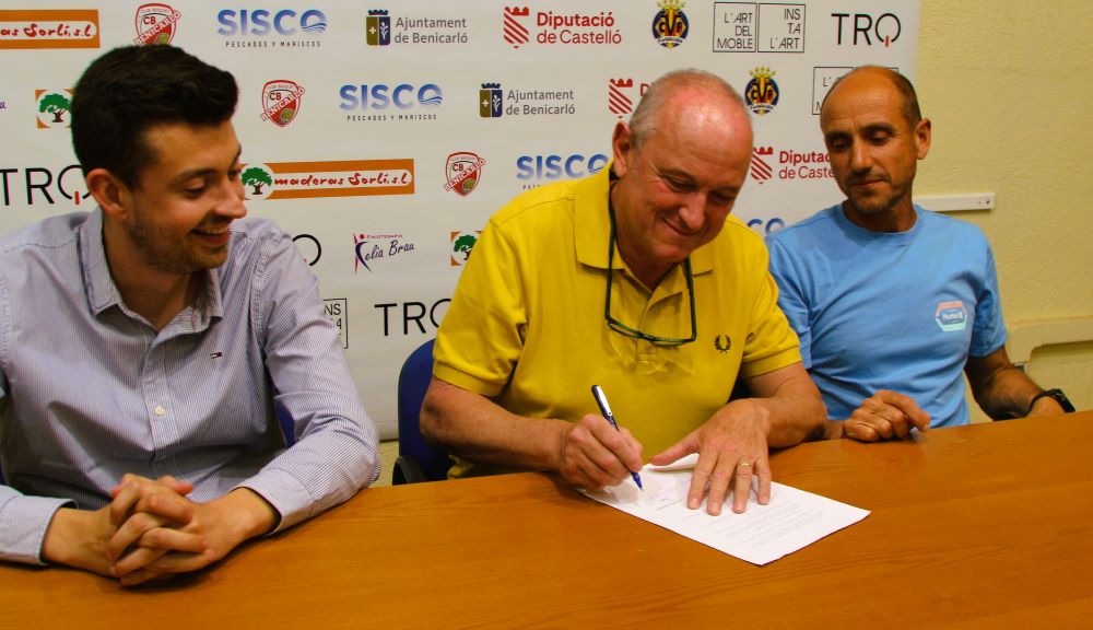 Maderas Sorlí serà, per 4t any, el patrocinador principal del primer equip del CB Benicarló