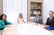 Marta Barrachina es reunix amb el Cònsol General de Romania a València, Bogdan Stanescu