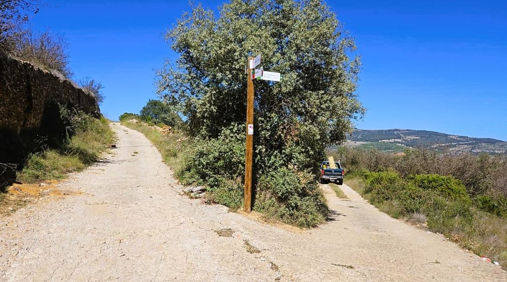 Benassal millora la senyalització i accessibilitat de diverses rutes 