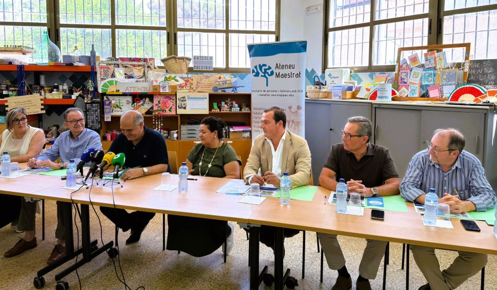 Santa Magdalena i Ateneu Maestrat renoven el seu conveni de col·laboració