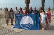 HISSADA DE LA BANDERA BLAVA A LA PLATJA DEL MORRONGO DE BENICARLÓ 19-06-2025
