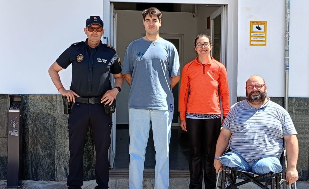 La Policia de Benicarló reforça el seu compromís amb la formació acollint alumnes en pràctiques