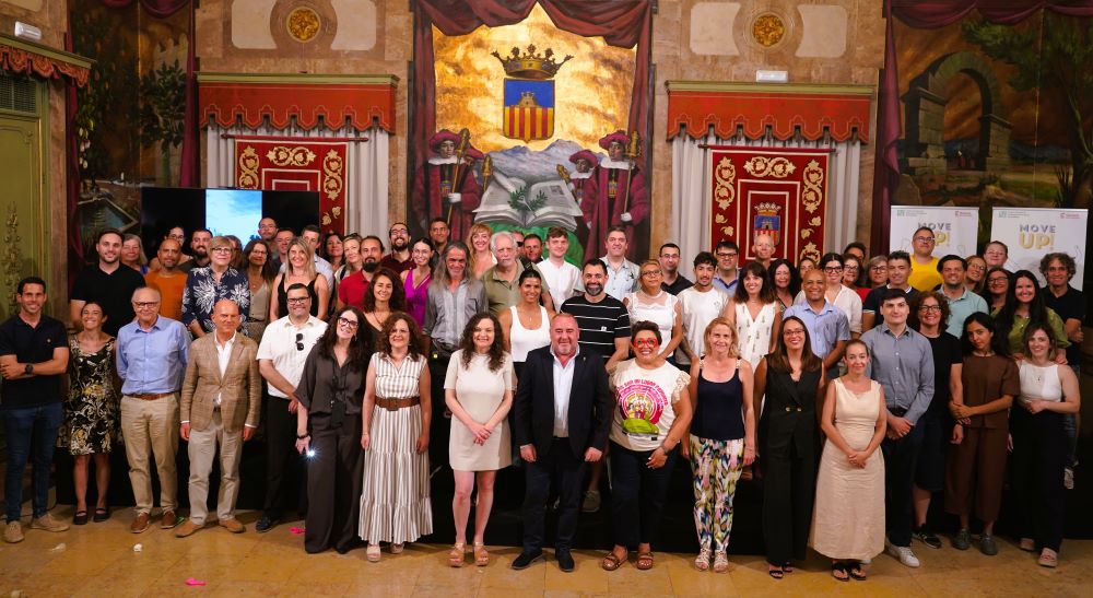 La Diputació celebra una dècada d'il·lusió, treball i oportunitats amb Move Up! Emprén amb èxit