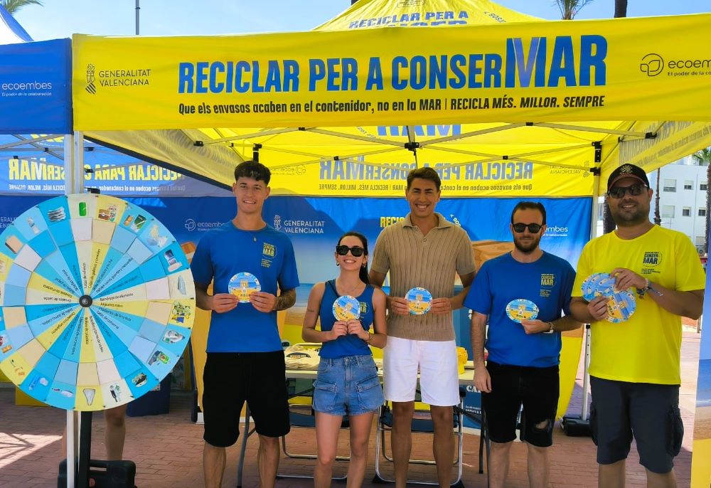 «Reciclar per a ConserMar», una onada de conscienciació mediambiental arriba a Peníscola