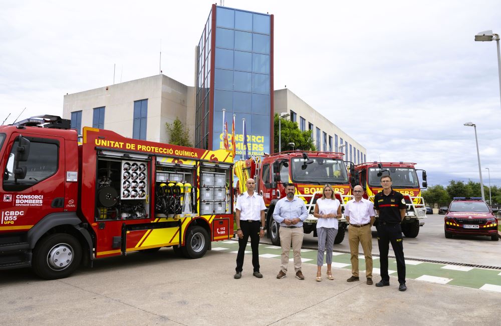La Diputació reforça la flota del Consorci de Bombers per a continuar millorant la resposta davant els incendis
