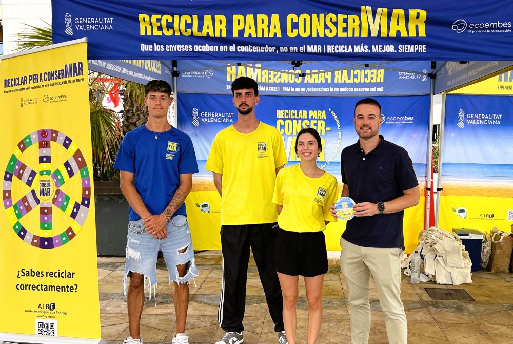 Vinaròs col·labora en la campanya per a promoure el cuidat de l’ecosistema marí