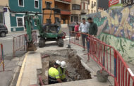 VISITA A LES OBRES DE CANALITZACIÓ D’AIGUA  DEL CARRER PENÍSCOLA DE BENICARLÓ 24-07-2025