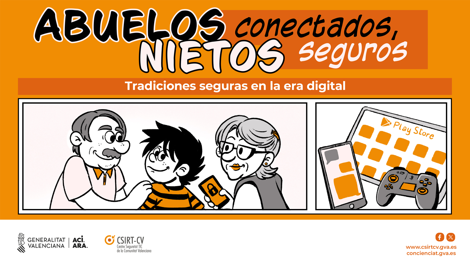 «Avis connectats, nets segurs» per a conscienciar sobre els riscos que corren els xiquets en Internet