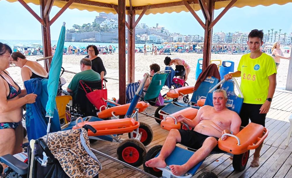 El servici de salvament i socorrisme en platges de Peníscola ha fet 200 assistències al juny