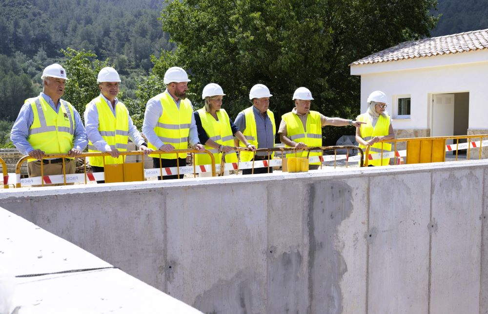 La Diputació continua amb el full de ruta per a garantir la depuració d'aigües i impulsa noves obres