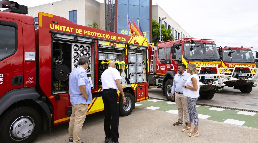 La Diputació invertix 3,5M en l'adquisició de 20 vehicles per al Consorci de Bombers en tan sols dos anys