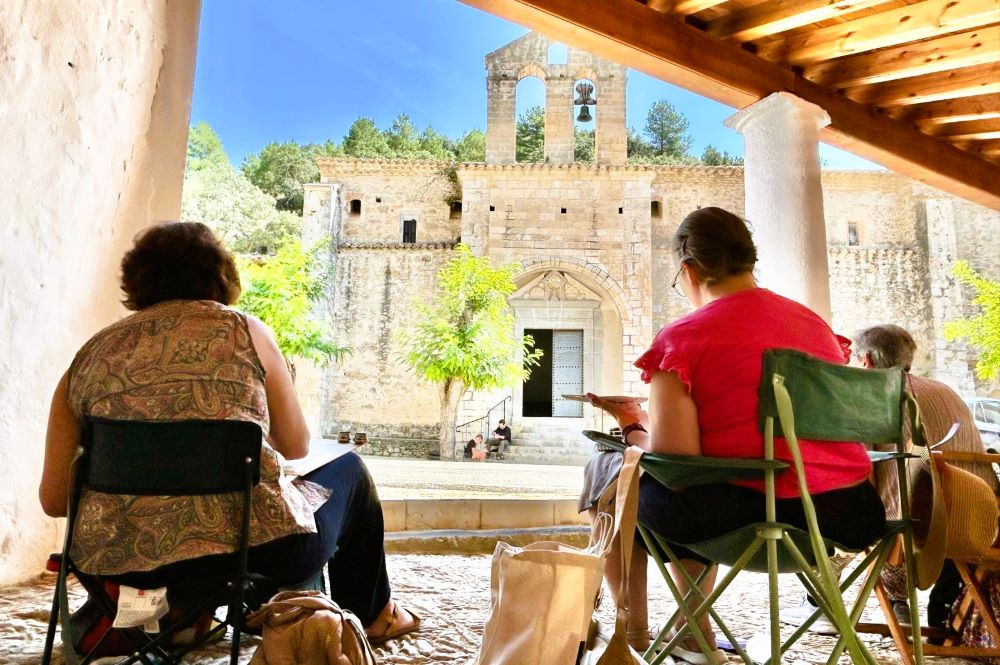 L'ermita de la Mare de Déu de la Font de Castellfort, la nova musa de «Dibuixem província»